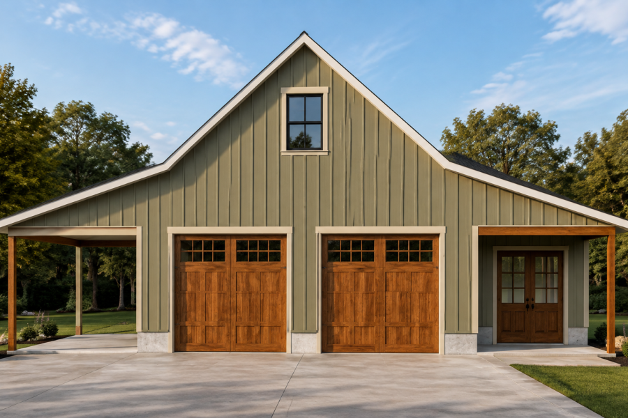 Detached Garages concept render